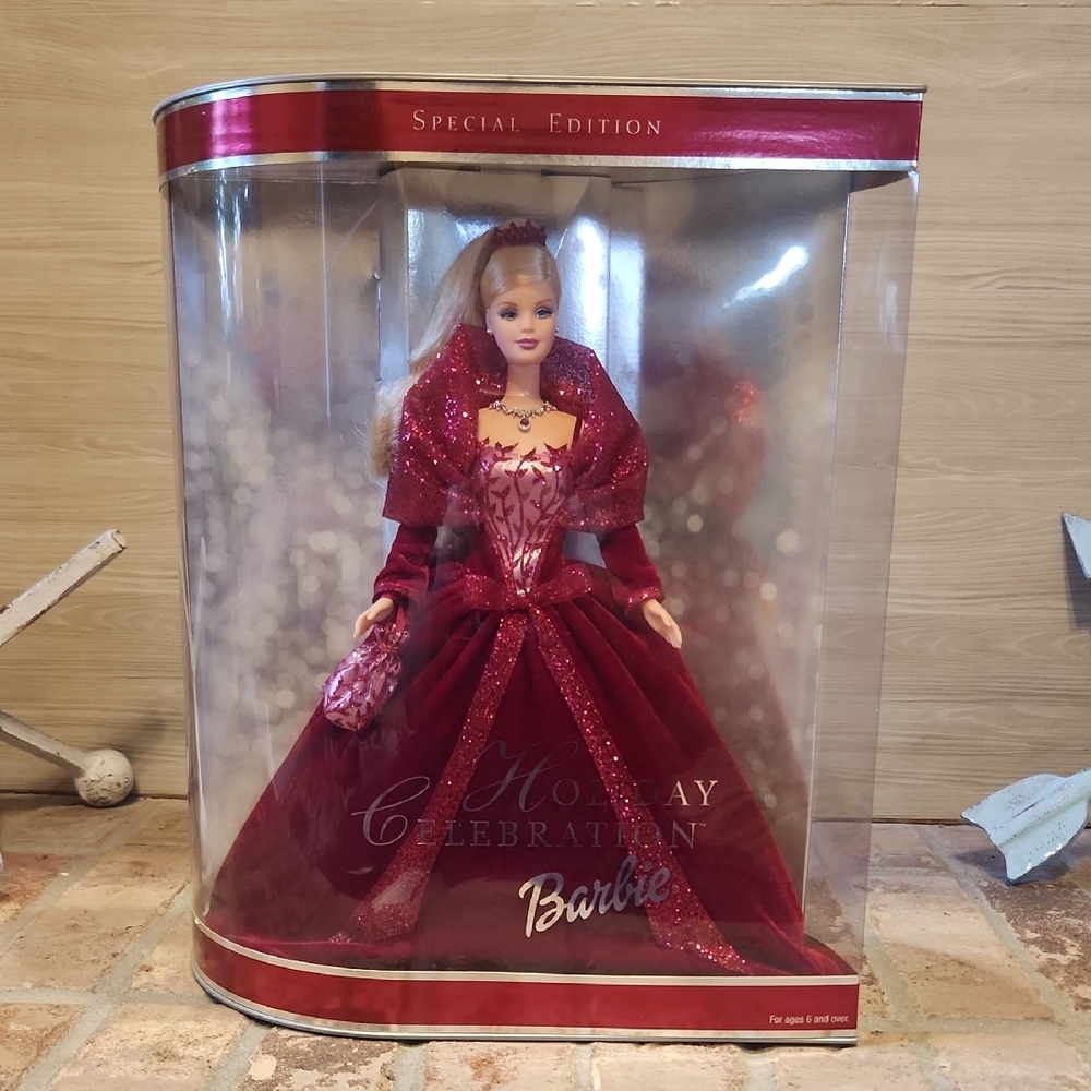 2002 Mattel Holiday Celebration Barbie Special Edition